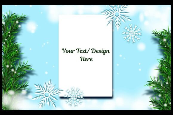Download Christmas Festive Card Mockup - Festive card Collection