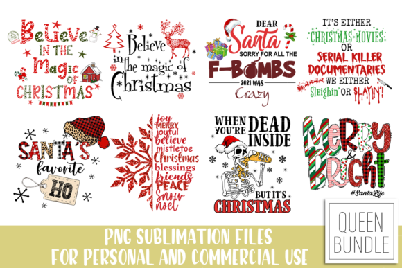 Download Quote Christmas Sublimation Bundle - Premium Resources